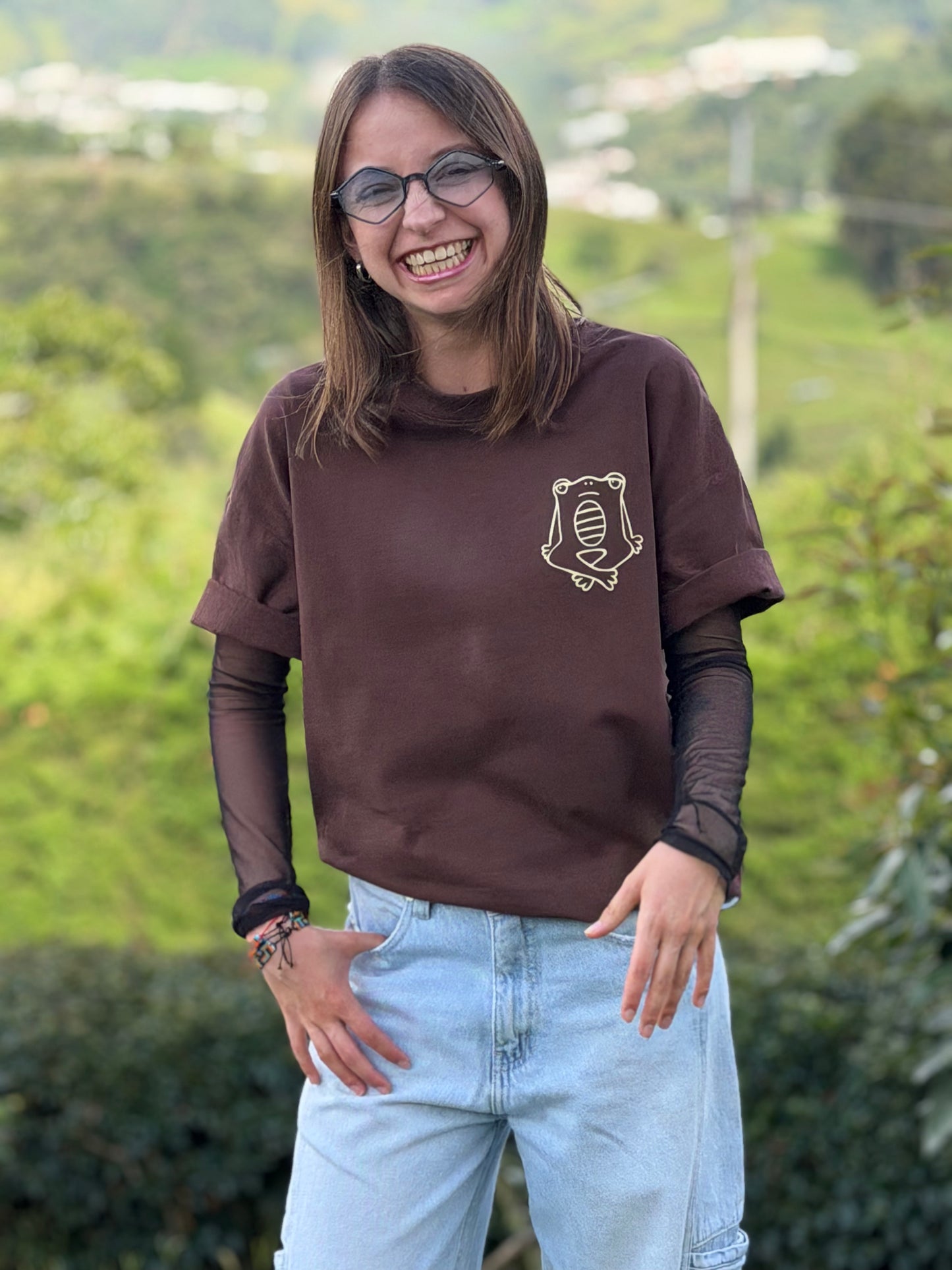 Camiseta Café - Sistema Tranquilo - Oversized