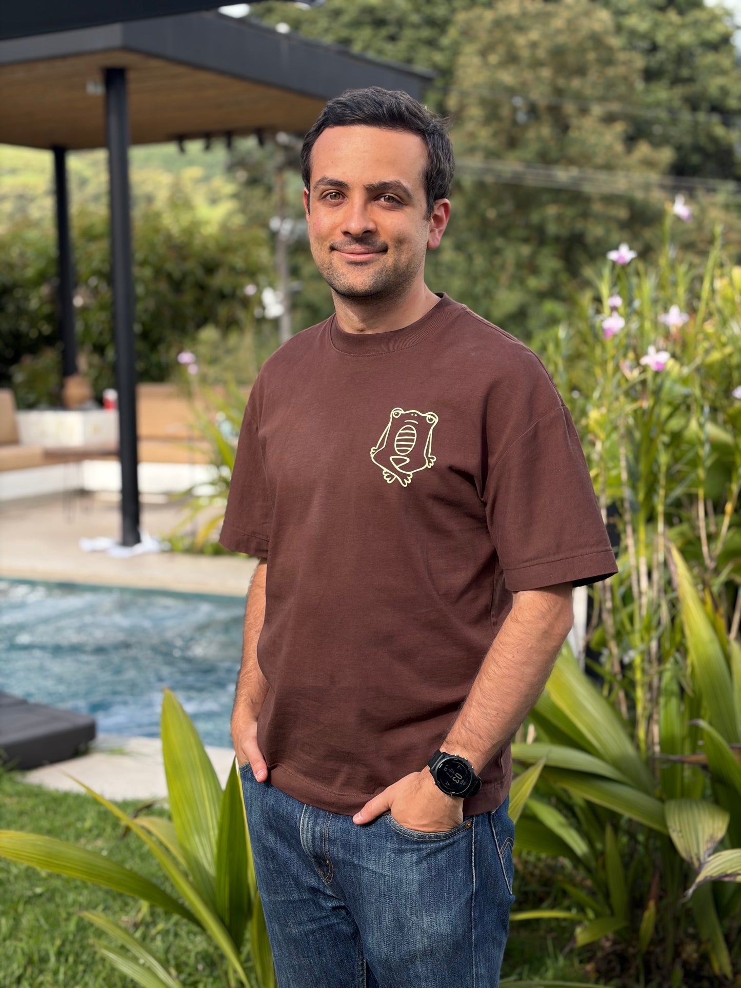 Camiseta Café - Sistema Tranquilo -  Oversized