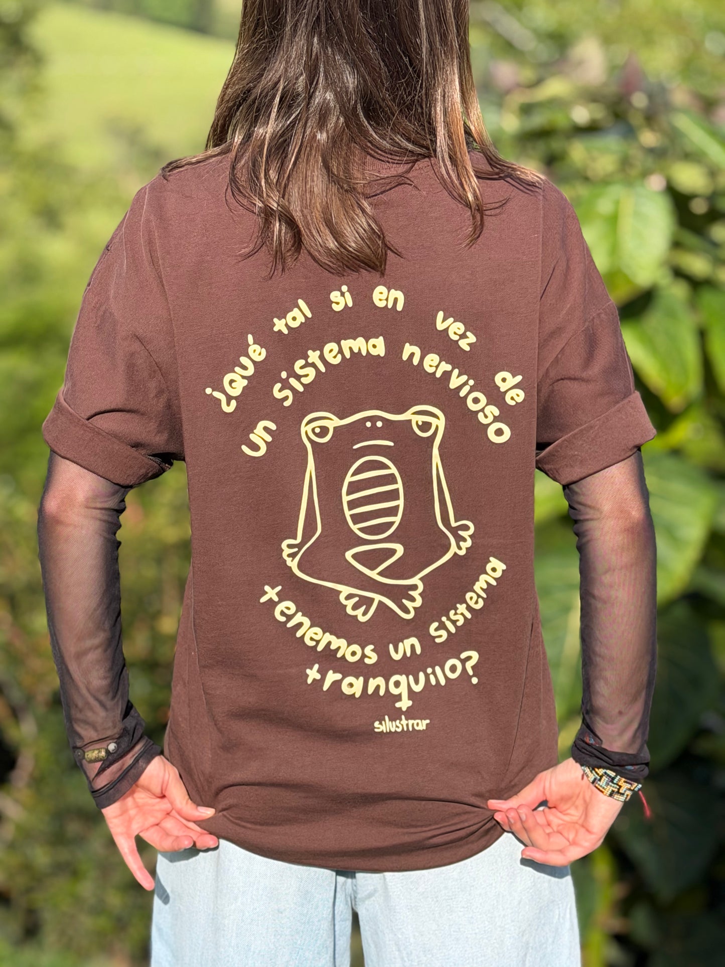 Camiseta Café - Sistema Tranquilo -  Oversized
